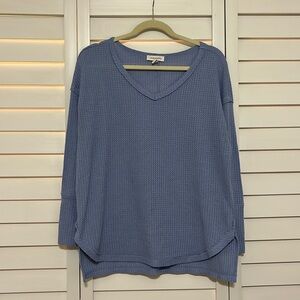 Blue Knitted Sweater